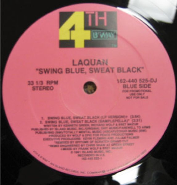 画像1: Laquan / Swing Blue Sweat Black (1)