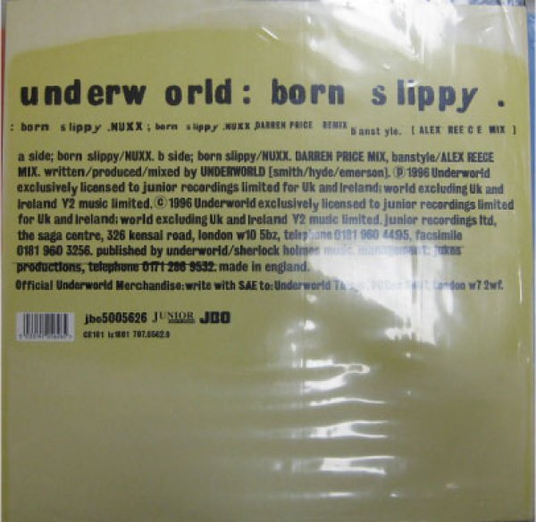 画像1: Under World / Born Slippy (1)