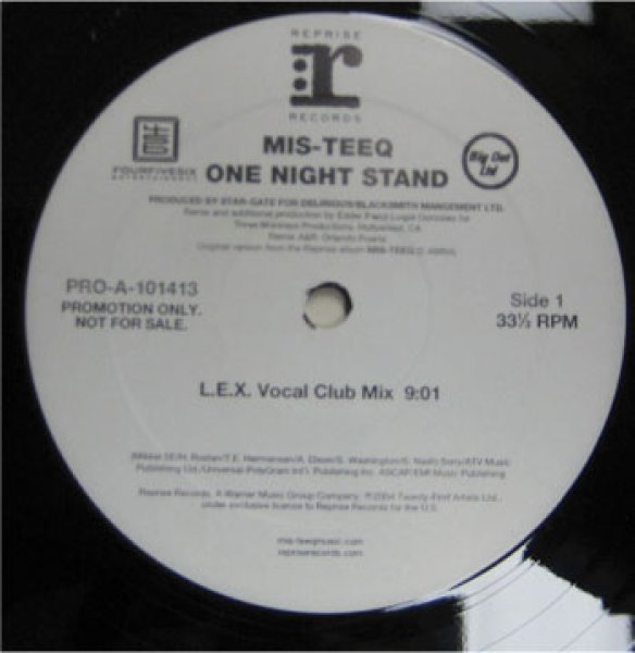 画像1: Mis-Teeq / One Night Stand - US Promo Only Remix - (1)