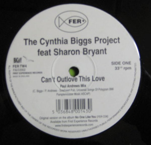 画像1: The Cynthia Bigs Project Ft SHaron Bryant / Can't Outlove This Love (1)