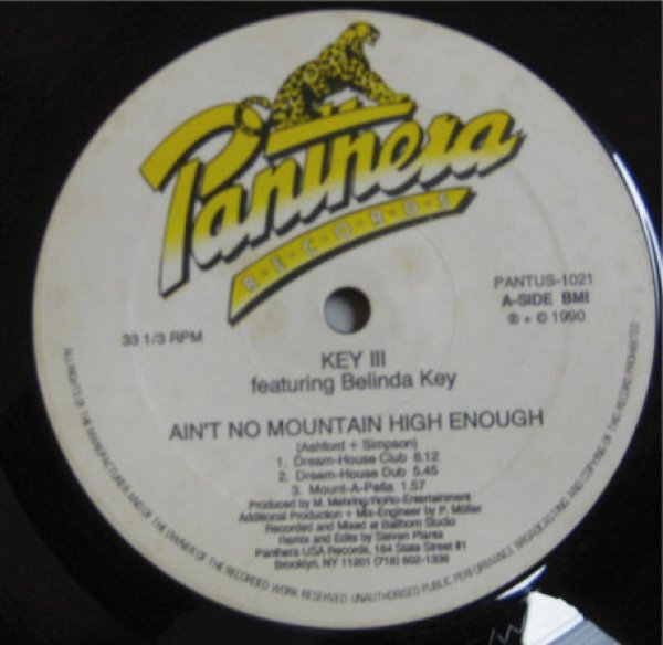 画像1: Key III / Ain't No Mountain High Enough (1)