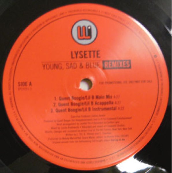 画像1: Lysette / Young,Sad & Blues - US Promo Only Remix!!! -   (1)