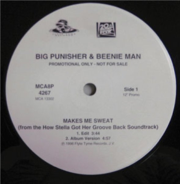 画像1: Big Punisher & Beenie Man / Makes Me Sweat - US Promo Only - (1)