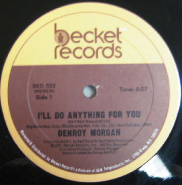 画像1: Denroy Morgan / I'll Do Anything For You (1)