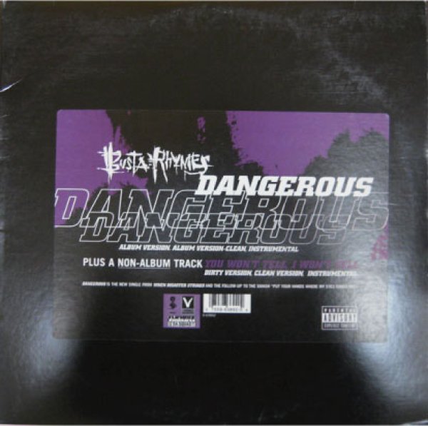 画像1: Busta Rhymes / Dangerous cw You Won't Tell I Won't Tell  Ft Nice And Smooth - US Press -「HipHop Must 1000」 (1)