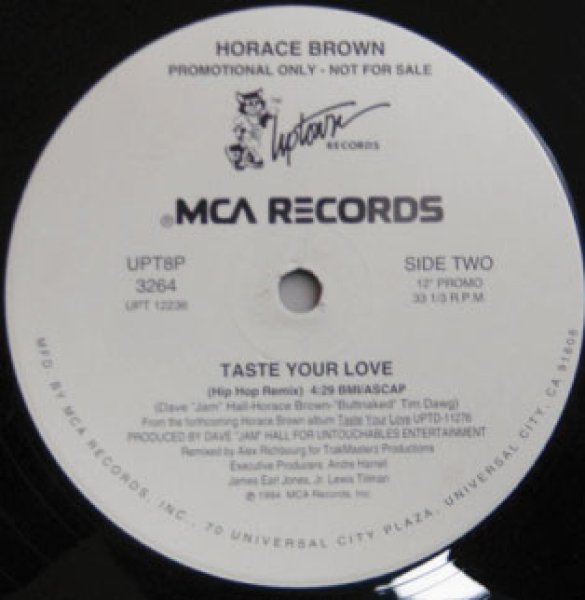 画像1: Horace Brown / Just Let Me Know cw I Like , Taste Your Love  「R&B Must 1000」 (1)