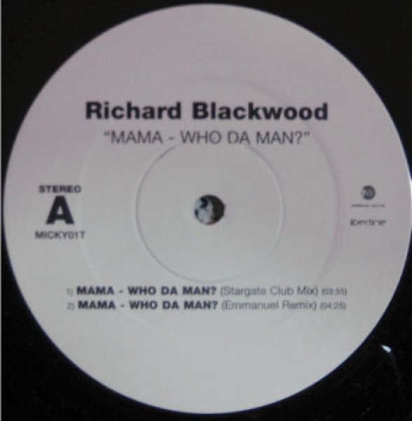 画像1: Richard Blackwood / Mama - Who Da Man? (1)