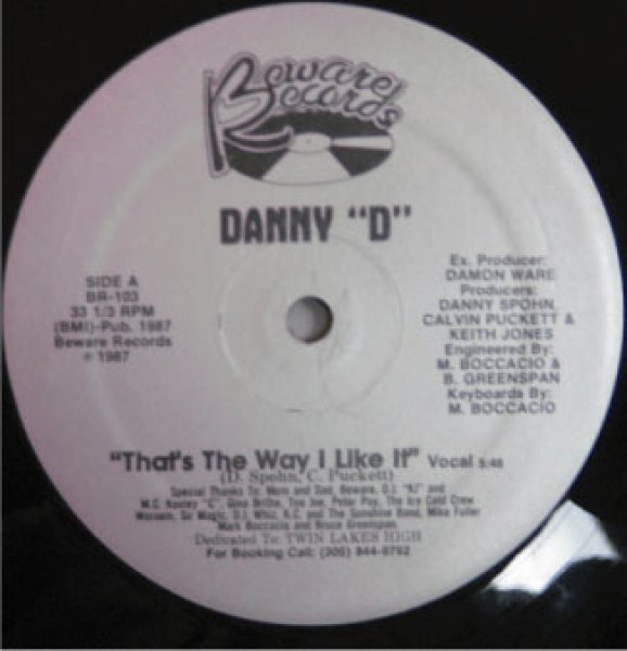 画像1: Danny D / That's The Way I Like It - The Recommendable Item - (1)