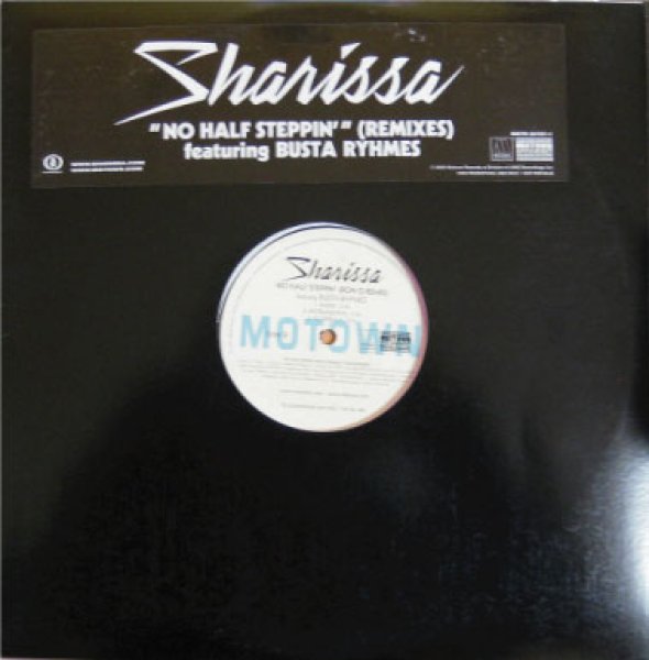 画像1: Sharissa / No Half Steppin' Remix ft Busta Rhymes (1)