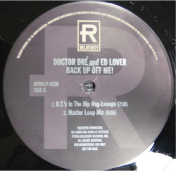 画像1: Doctor Dre And ED Lover / Back Up Off Me - W Pack Pormo - (1)