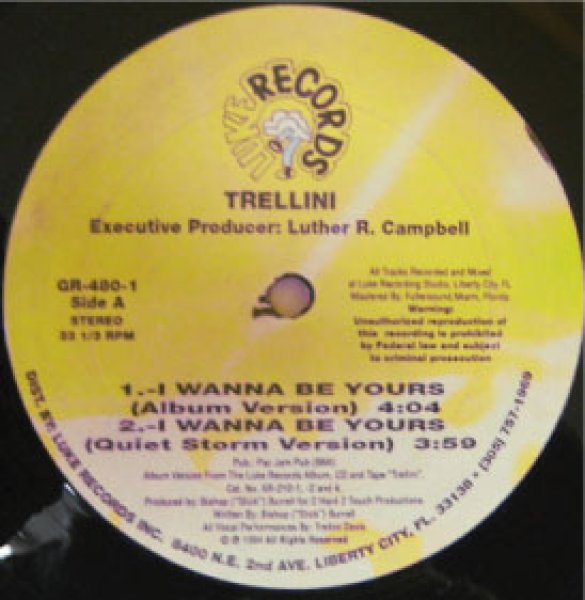 Trellini / I Wanna Be Yours - Yellow Label !!!! -