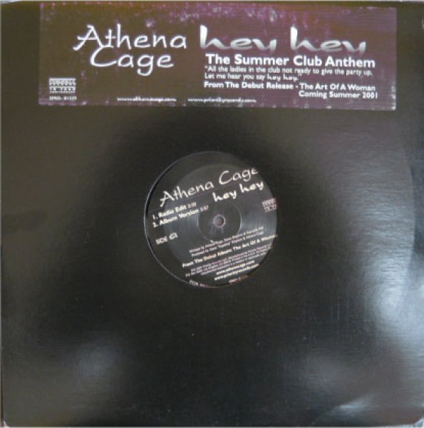 画像1: Athena Cage / Hey Hey - US Promo Only - 「R&B Must 1000」 (1)