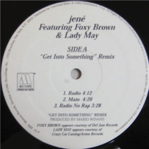 画像1: Jene ft Foxy Brown & Lady May / Get Into Something  - US Promo Only Remix -  (1)