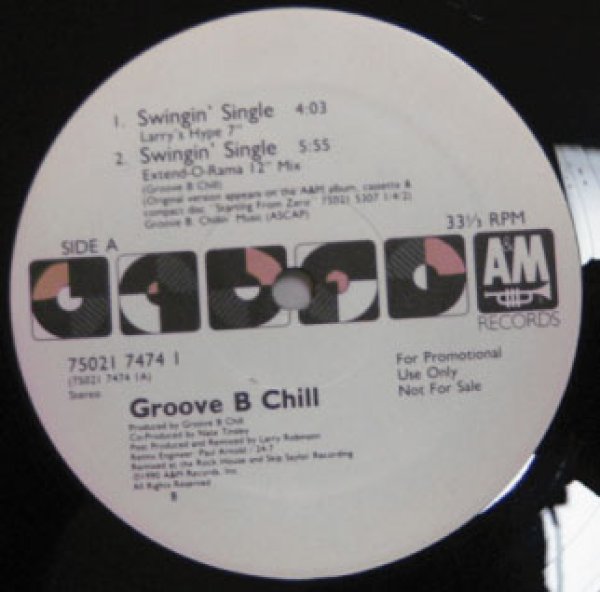 画像1: Groove B Chill / Swingin' Single (1)