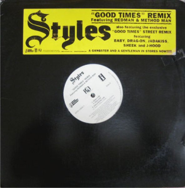 画像1: Styles / Good times - US Promo Only Remix - 「HipHop Must 1000」 (1)