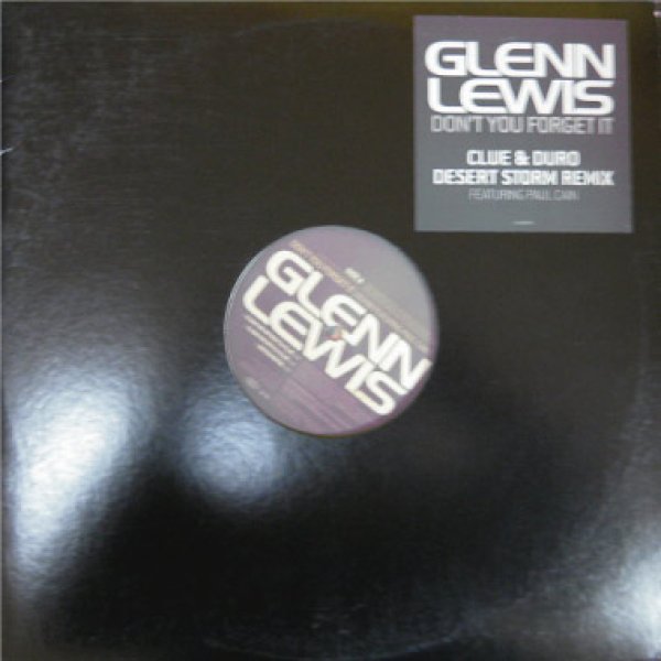 画像1: Glenn Lewis / Don't You Forget It -  DJ Clue Remix !!! - (1)