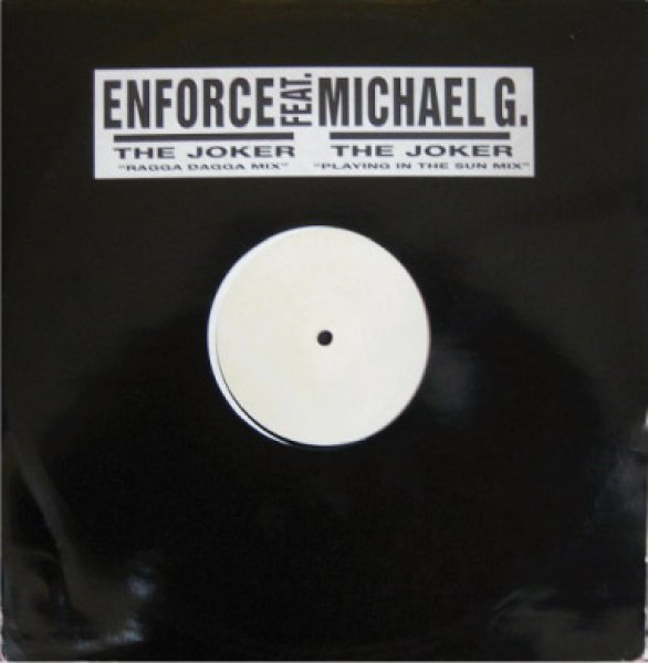 画像1: Enforce Ft Michael G / The Joker - remix - (1)