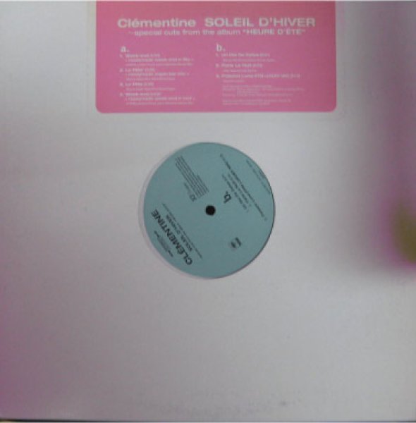 画像1: Clementine / Soleil D'Hiver - JP Promo Only LP - Le Fete  (1)