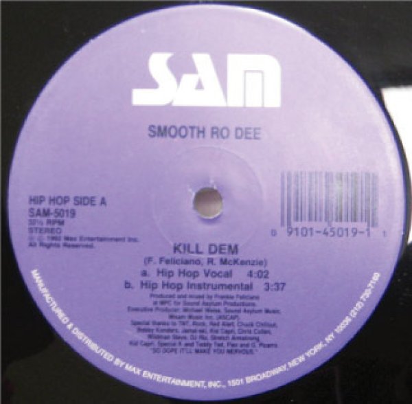 画像1: Smooth Ro Dee / Kill Dem - The Recommendable Item - (1)