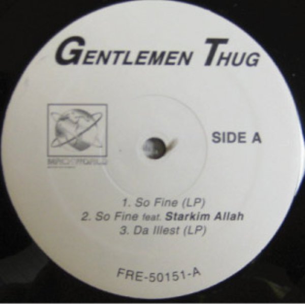 画像1: Gentlemen Thug / So Fine , Da Illest , Club Games (1)