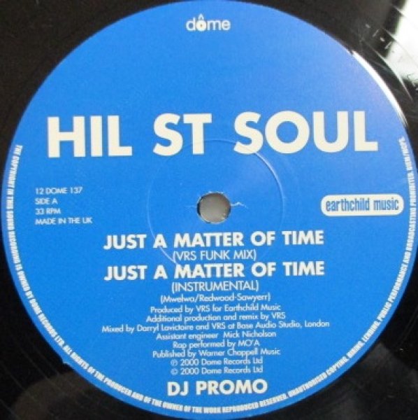 画像1: Hil St.Soul / just A Matter Of Time (1)