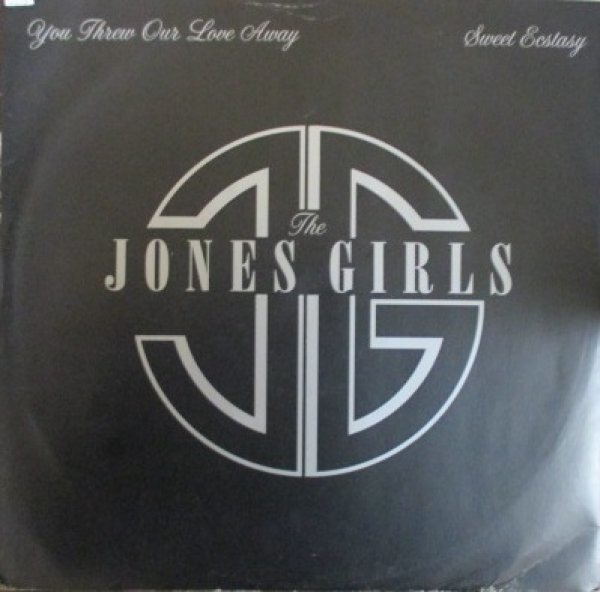 画像1: The Jones Girls / You Threw Our Love Away - Black Face - (1)