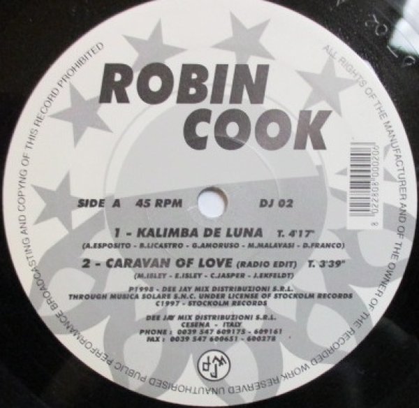 画像1: Robin Cook / Kalimba De Luna Cw Caravan Of Love  - Cover - (1)