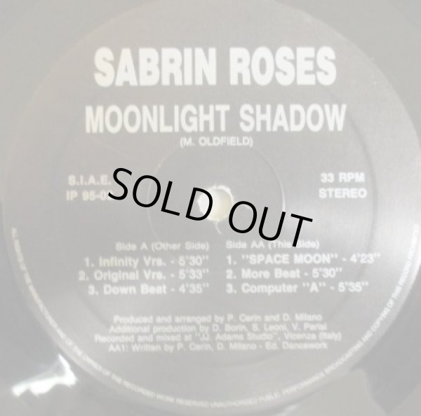 画像1: Sabrin Roses / Moon Light Shadow - Great Cover !!! -  (1)
