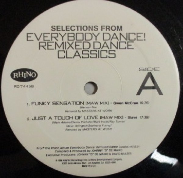 画像1: V.A / Everybody Dance!Remixed Dance Classics - Funky Sensation , Good Times ...etc - (1)