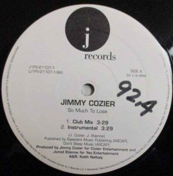 画像1: Jimmy Cozier / So Much To Love (1)