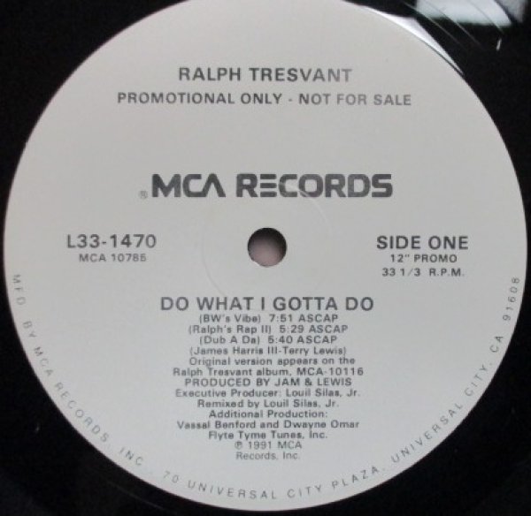 画像1: Ralph Tresvant / Do What I Gotta Do (1)