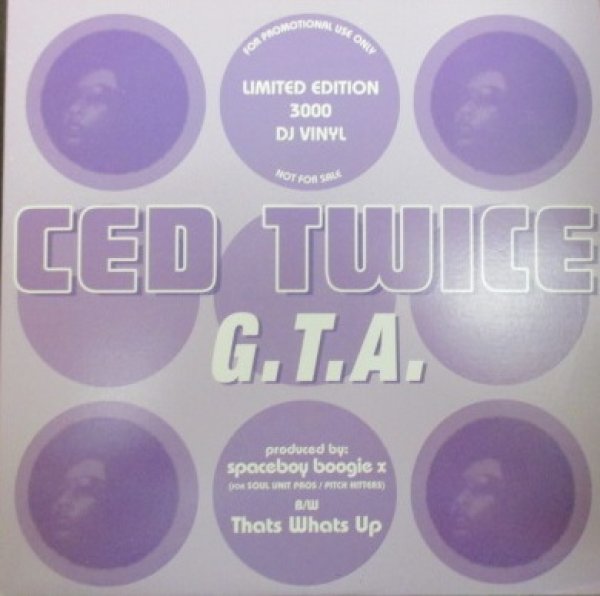 画像1: Ced Twice / G.T.A  - US Promo Only - - The Recommendable Item - (1)