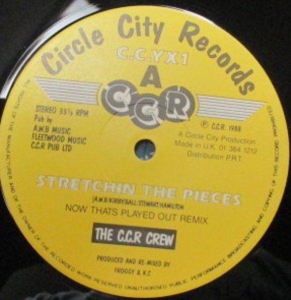 画像1: The C.C.R. Crew ‎/ Stretchin' The Pieces - Now Thats Played Out Remix - (1)