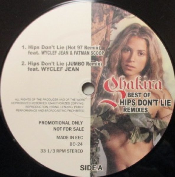 画像1: Shakira / Best Of Hips Don't Lie Remixes  (1)