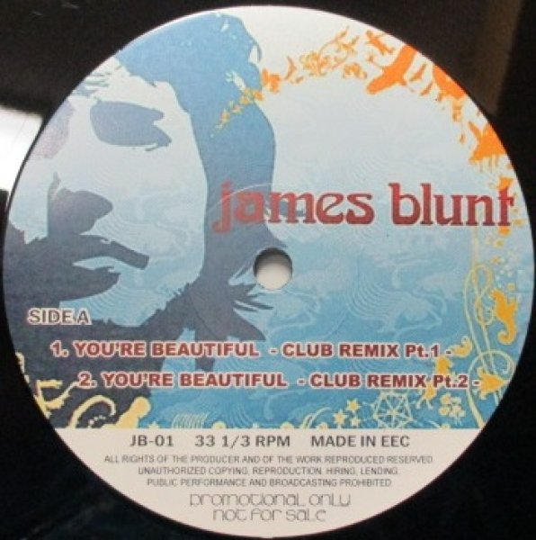 画像1: James Blunt / You're Beautiful - Remixes -  (1)