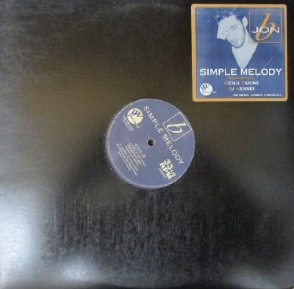 画像1: Jon B / Simply Melody - DJ Kensei Remix Japan Press Only - (1)