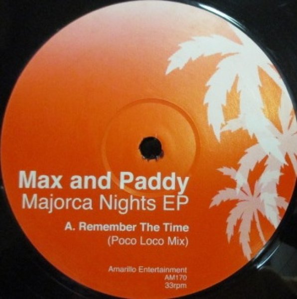 画像1: V.A. / Max And Paddy - Majorca Nights EP - (1)