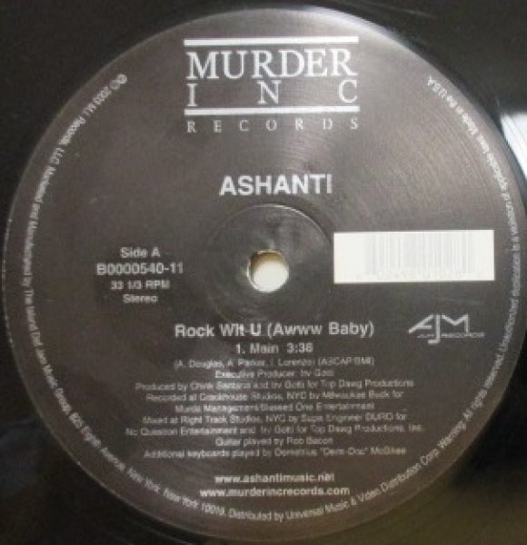 画像1: Ashanti / Rock Wit U 「R&B Must 1000」 (1)