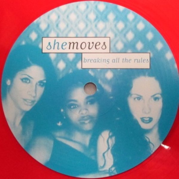 画像1: She Moves / Breaking All The Rules - France Press Colour Vinyl -  (1)