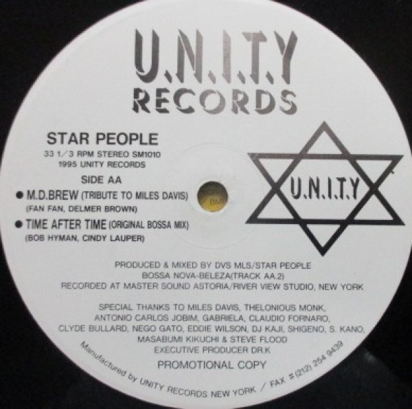 画像1: Star People / M.D. Brew , Time After Time , Round Midnight  - Bossa Cover - (1)