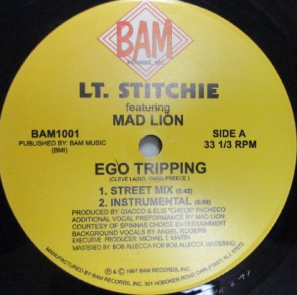 画像1: LT Stitchie ft Mad Lion / Ego Tripping (1)