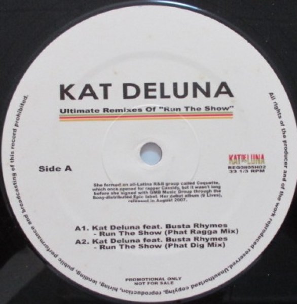 画像1: Kat Deluna / Ultimate Remix  - Unknown Press -  (1)