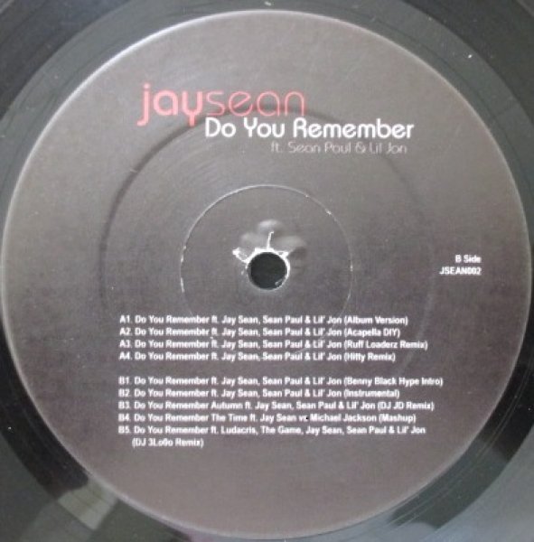 画像1: Jay Sean / Do You Remember  - Unknown Press -  (1)