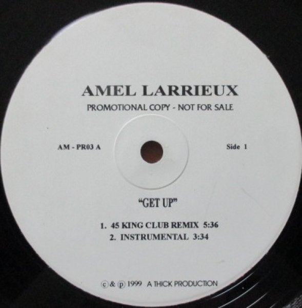 画像1: Amel Larrieux / Get Up cw Tell Me - 45 King's Hiphop Remix - (1)