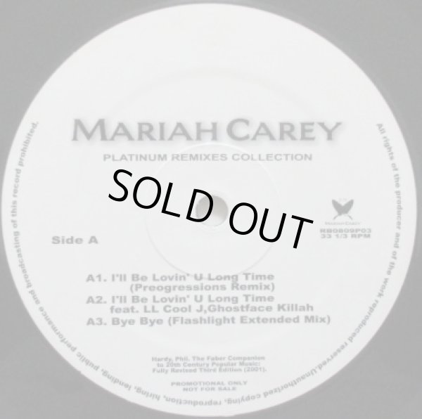 画像1: Mariah Carey / Platinum Remixes Collection - The Recommendable Item - I'll Be Lovin' U Long Time (1)