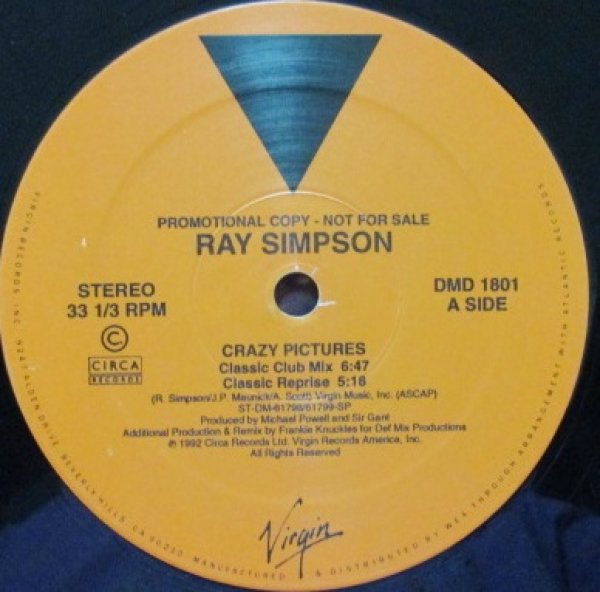 画像1: Ray Simpson / Crazy Pictures - US Promo Only - (1)