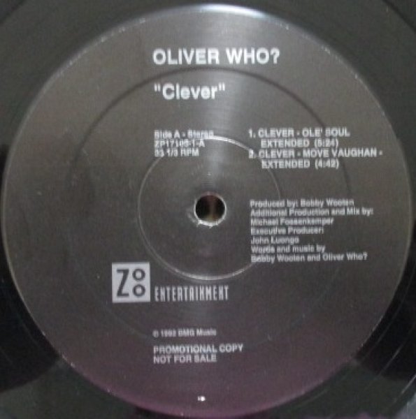 画像1: Oliver Who ? / Clever - US Promo Only - (1)