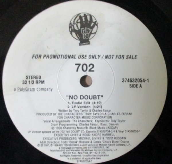 画像1: 702 / No Doubt - US Press - (1)