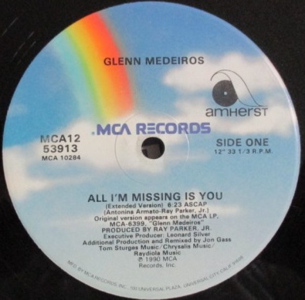 画像1: Glenn Medeiros / All I'm Missing Is You (1)