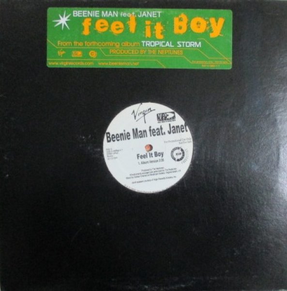 画像1: Beenie Man Ft Janet / Feel It Boy 「R&B Must 1000」  (1)